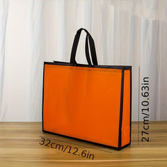 Laminated Non-woven Fabric Tote Bag Portable Reusable Shopping Bag