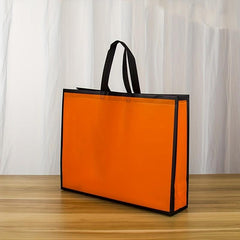 Laminated Non-woven Fabric Tote Bag Portable Reusable Shopping Bag