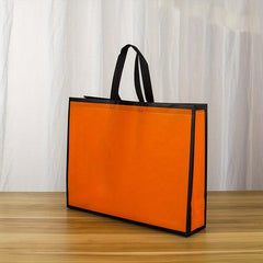 Laminated Non-woven Fabric Tote Bag Portable Reusable Shopping Bag