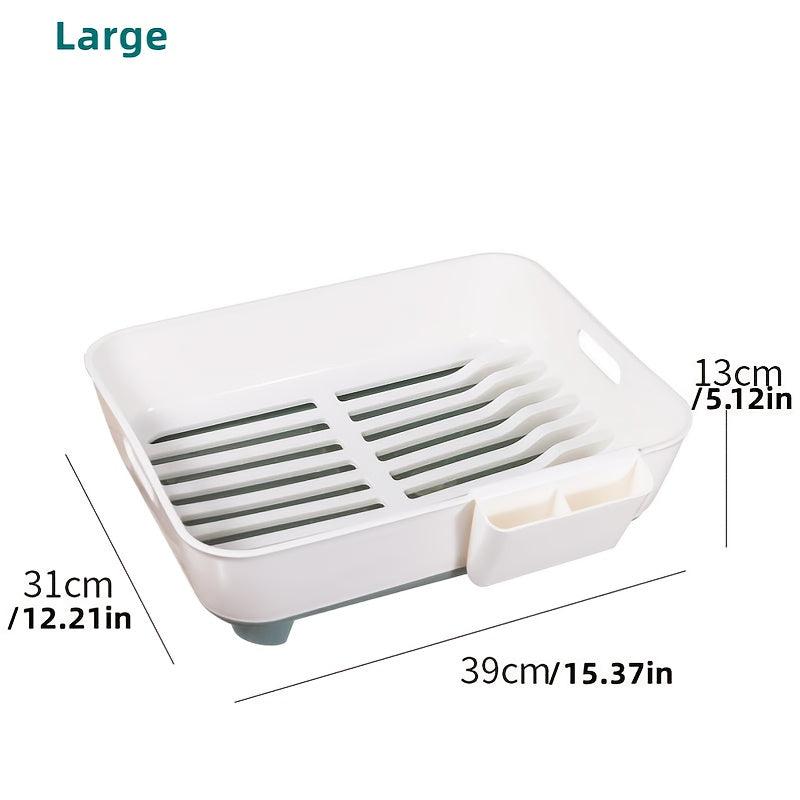 Kitchen Bowl Dish Rack Plastic Storage Box Organizer