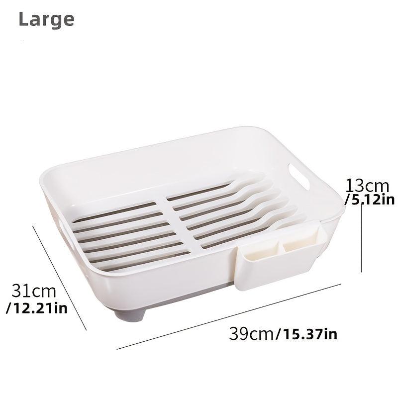 Kitchen Bowl Dish Rack Plastic Storage Box Organizer