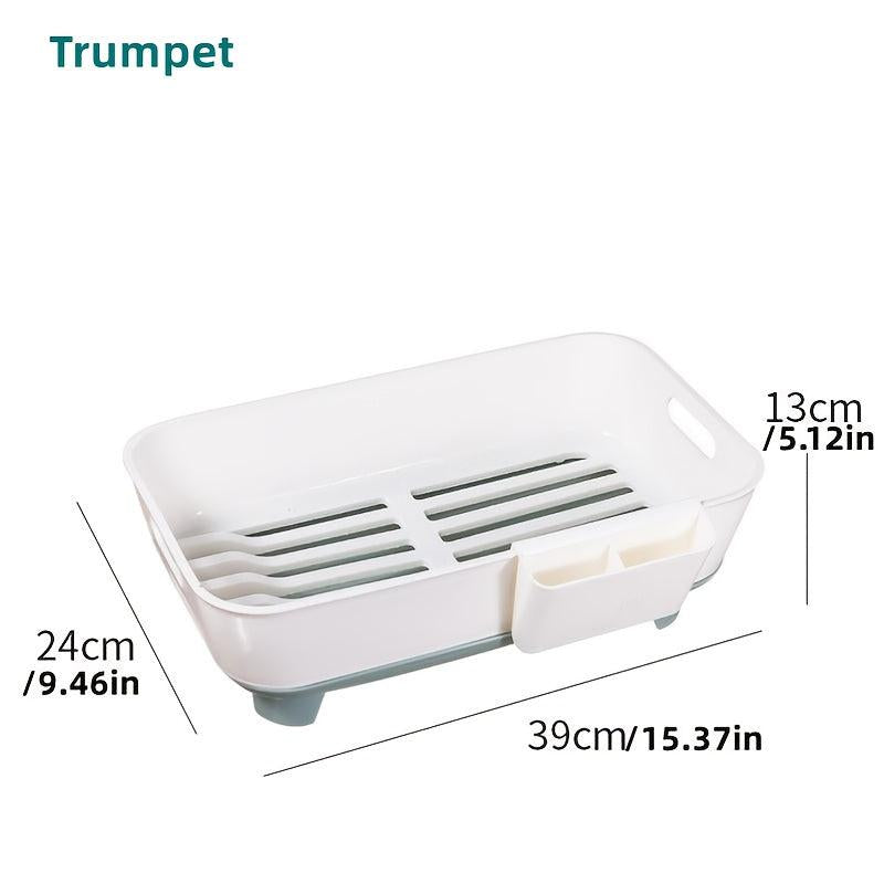 Kitchen Bowl Dish Rack Plastic Storage Box Organizer