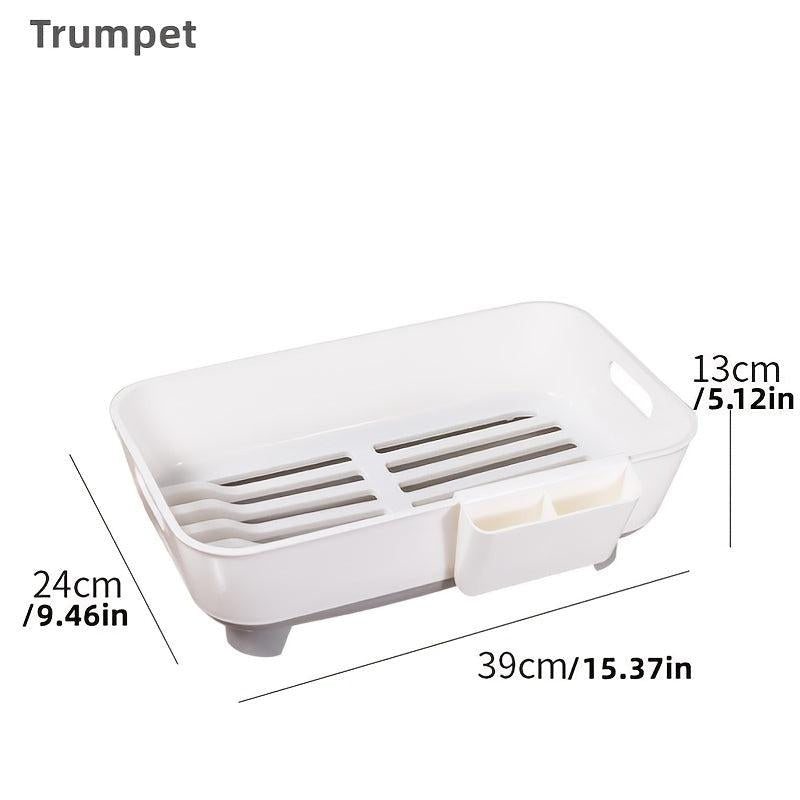 Kitchen Bowl Dish Rack Plastic Storage Box Organizer