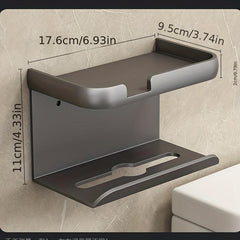 1pc Toilet Paper & Phone Holder Bathroom Storage Supplies