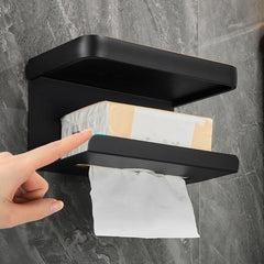1pc Toilet Paper & Phone Holder Bathroom Storage Supplies