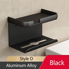 1pc Toilet Paper & Phone Holder Bathroom Storage Supplies