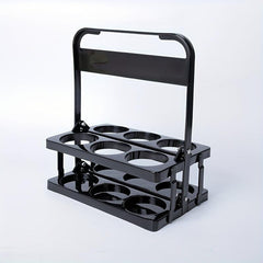 6 Bottle Portable Wine Rack Beer Holder Foldable Caddy Bucket Holder