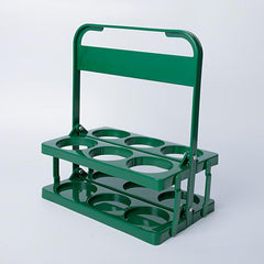 6 Bottle Portable Wine Rack Beer Holder Foldable Caddy Bucket Holder