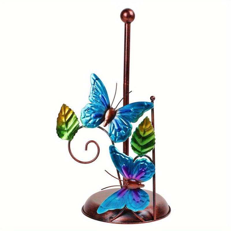 Fresh Keeping Kitchen Tissue Holder Punch Napkin Hanging Rack Easy Cabinet Roll