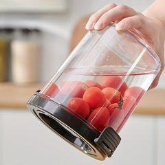 Vacuum Storage Tank Cereals Storage Box Household Plastic Transparent Storage