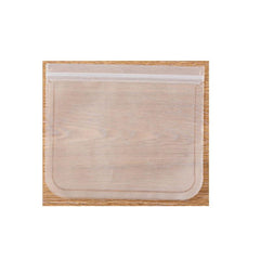 1pc Self Closing Food Freshing Bag Fridge Storage PEVA Snack Sealing Bag