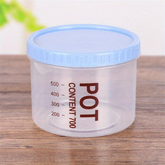 Small Food Storage Containers Clear Airtight Jars Moisture-proof Sealed Box