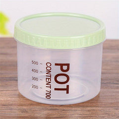 Small Food Storage Containers Clear Airtight Jars Moisture-proof Sealed Box