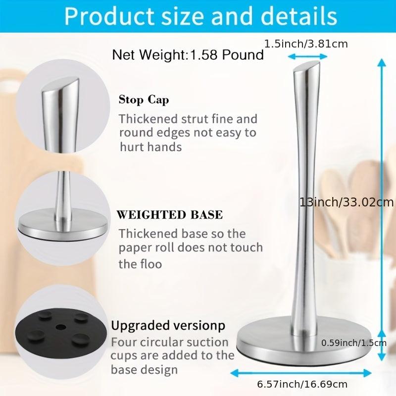 Stainless Steel Standing Paper Towel Holder
