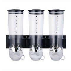 3-Cylinder Oatmeal Machine Grains Storage Tank Kitchen