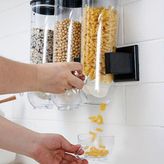 3-Cylinder Oatmeal Machine Grains Storage Tank Kitchen