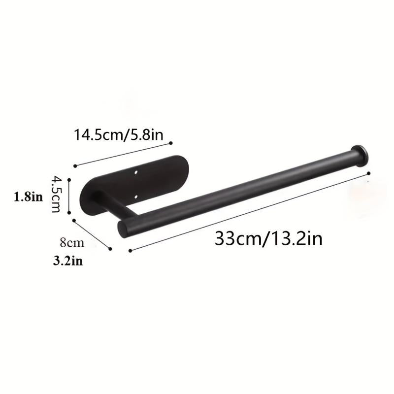 Stainless Steel Paper Towel Holder Wall Mounted Under Cabinet