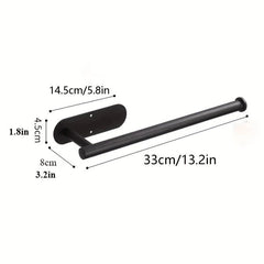 Stainless Steel Paper Towel Holder Wall Mounted Under Cabinet
