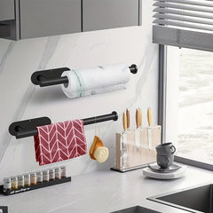 Stainless Steel Paper Towel Holder Wall Mounted Under Cabinet