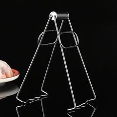 Stainless Steel Dish Gripper, Foldable Anti-Scald Bowl Clip