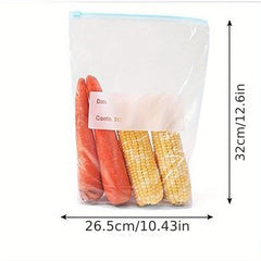 Zipper Type Airtight Storage Bag for Food Freshness