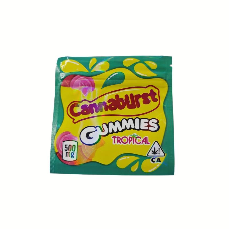 10 Pcs Green Self Sealing Plastic Bags Resealable Packaging Bag