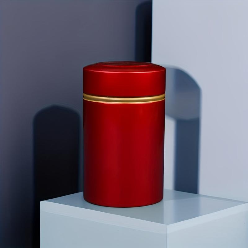 Mini Sealed Iron Can With Lid Dry Tea Can Nut Can Portable Sealed Iron Can