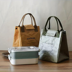 Insulated Lunch Bag, Waterproof and Oilproof for Teens and Workers