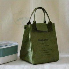 Insulated Lunch Bag, Waterproof and Oilproof for Teens and Workers