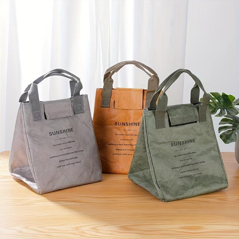Insulated Lunch Bag, Waterproof and Oilproof for Teens and Workers