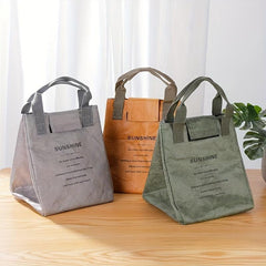 Insulated Lunch Bag, Waterproof and Oilproof for Teens and Workers