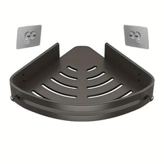 3pcs Corner Shelf Organizer Wall Mounted Kitchen Bathroom Cabinet Dish Plate
