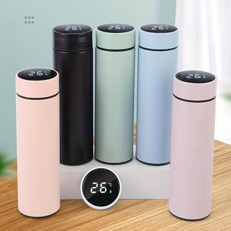 500ml Stainless Steel Insulated Vacuum Cup with Temperature Display