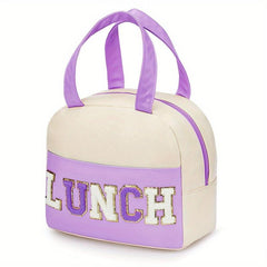 Women's Lucky Character Lunch Bag Soft Leather Work School Picnic