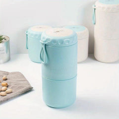 Soup Jar Food Container with Lanyard for Hot & Cold Food