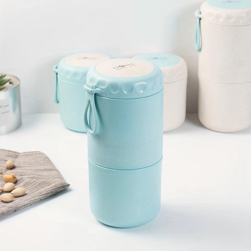 Soup Jar Food Container with Lanyard for Hot & Cold Food