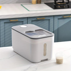 Large Capacity Airtight Rice Dispenser for Fresh Food Storage