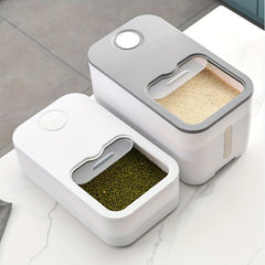 Large Capacity Airtight Rice Dispenser for Fresh Food Storage