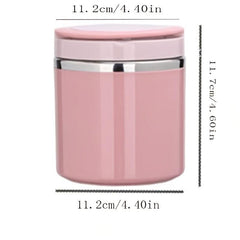 Large Capacity Insulated Lunch Box Stainless Steel Bento Set Leakproof Container