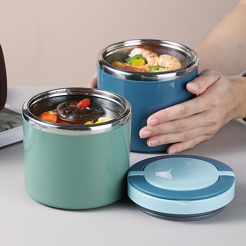 Large Capacity Insulated Lunch Box Stainless Steel Bento Set Leakproof Container