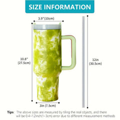 40oz Marble Style Vacuum Flask Large Capacity Thermal Water Bottles