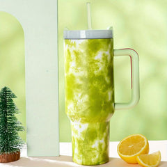 40oz Marble Style Vacuum Flask Large Capacity Thermal Water Bottles