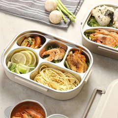 304 Stainless Steel Lunch Box Portable Leakproof Food Container