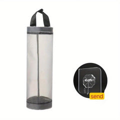 2pcs Hanging Mesh Garbage Bag For Kitchens Garages And Pet Care Areas