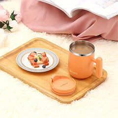 Stainless Steel Vacuum Coffee Mug 16.2oz Insulation Cup With Straw