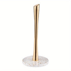 Countertop Paper Towel Holder with Marble Base for Standard or Jumbo Rolls