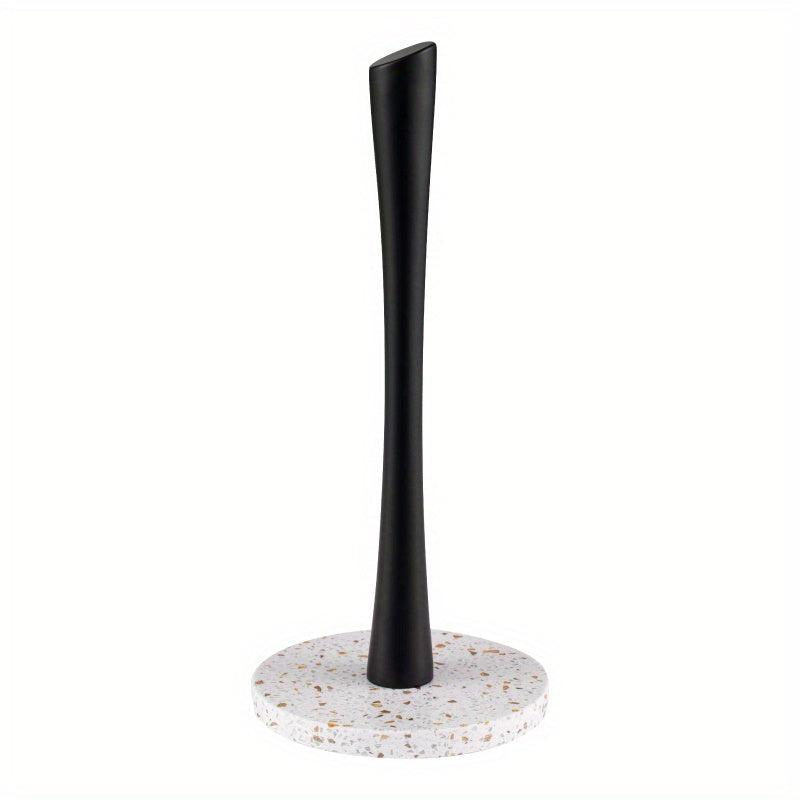 Countertop Paper Towel Holder with Marble Base for Standard or Jumbo Rolls