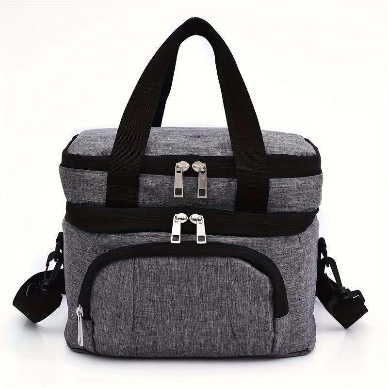 Waterproof Insulated Aluminum Foil Bento Bag for School Teens and Workers