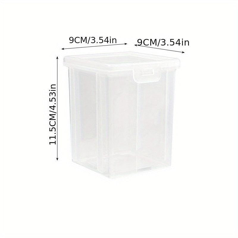 1pc Spice Storage Box Refrigerator Organizer Bins with Lid