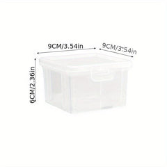 1pc Spice Storage Box Refrigerator Organizer Bins with Lid